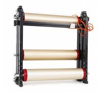 Plataforma de Entrenamiento for Bicicleta, Entrenador Turbo silencioso aleación Aluminio Plegable for Interiores, Soporte for Rodillos Ciclismo for montaña y Carretera(Gold)