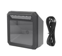 Plataforma de Escaneo 2D Escritorio Ventana Grande, Lector de Código de Barras USB, Compatible con PC y TPV - Reconocimiento Rápido, Escaneo Completo, Ideal para Comercio y