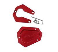 Plataforma De Extensión Soporte Motocicleta para Benelli TRK502X 752S BN600 BJ600 502C Lateral Pie Almohadilla Ampliadora Aumentar la Estabilidad del área de Soporte(Rojo)