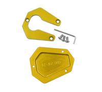 Plataforma De Extensión Soporte Motocicleta para Benelli TRK502X 752S BN600 BJ600 502C Lateral Pie Almohadilla Ampliadora Aumentar la Estabilidad del área de Soporte(Gold)