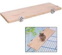 Plataforma de hámster, muelas de madera para afilar el trampolín Segura para masticar Juguete Pequeño animal Juego Puente para Hamster sirio Erizo Jerbos Chinchillas Ardillas Conejillos de Indias