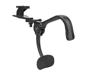 Plataforma de Hombro para Cámara, Kit de Montaje de Hombro de Cámara para Cámara DSLR y Videocámara, Plataforma Estabilizadora de Soporte de Soporte de Amortiguador de Hombro