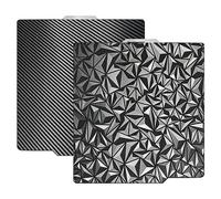 Plataforma de impresión PET PEO para impresoras 3D Bambu-Lab X1/X1C/X1E/P1P/P1S/A1, fabricada en PET PEO reforzado con fibra de carbono.