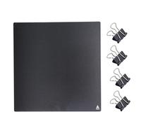 Plataforma de Impresora 3D, Plataforma de Impresora 3D, 320x310x4 Mm, Vidrio Templado de Fuerte Adherencia, Placa de Construcción de Impresora de Eliminación de Molde Simple,