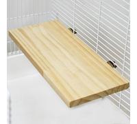 Plataforma de percha de madera para pájaros de loro, estante grande para pájaros