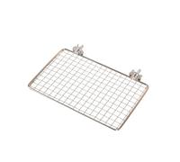 Plataforma de percha para pájaros de acero inoxidable para loros descansando y jugando, accesorios para jaula de pájaros para periquitos y cacatúas