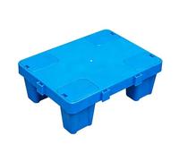 Plataforma de Plástico, Superficie Antideslizante con Cierre y Orificios de Drenaje, Plataforma Industrial for Almacén, Logística y Almacenamiento(40x30cm/15.7x11.8in)