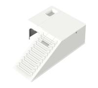 Plataforma de Selsificación de Tortugas - Plataforma de cubierta de selsificación de Tortugas resistentes al desgaste, Plataforma de Descanso de Mashage Reptil con Filtro de Agua, terraza errónea