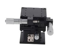 Plataforma de SEMXYZ-80 XYZ, Plataforma de Recorte de Etapa Lineal, Rodamiento, Mesa Deslizante de Ajuste Fino, 80x80mm