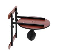 Plataforma de Speedball con rotación flexible de 360 grados de bola de boxeo de poliuretano, kit de plataforma de velocidad para montaje en pared, 5 plataformas de bolas de velocidad ajustables en