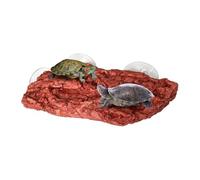 Plataforma De Toma De Sol para Tortuga Soporte Decorativo con Ventosas de