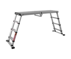 Plataforma de trabajo telescópica Telesteps, plataforma de 1365 x 410 mm