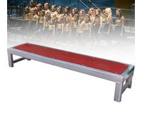 Plataforma elevadora coral - Escalera de 2 niveles, 20 cm de alto, ideal para conferencias de música, fotos de grupo y eventos de oratoria