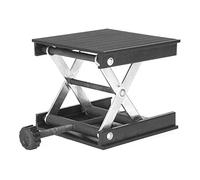 Plataforma elevadora de laboratorio, placa de plástico y soporte de metal Plataforma elevadora Bastidor de soporte para nivel/laboratorio 90 x 90 mm para equipos de prueba de laboratorio