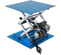 Plataforma elevadora de tijera eléctrica, mesa elevadora eléctrica, altura ajustable de 90-365 mm, carga de 30 kg, uso industrial y de laboratorio. Proporciona