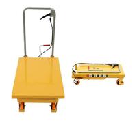Plataforma Elevadora de Tijera, Elevador Hidráulico Manual, Carro de Plataforma Elevadora para Logística,200kg