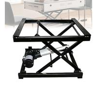 Plataforma elevadora eléctrica ajustable para mesa de comedor, estructura de hierro plegable, altura ajustable, escritorio de computadora, perfecto para uso doméstico y de oficina