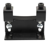 Plataforma Elevadora Negro, Ajuste Ergonómico para Bombo de Metal | 1 Pieza, Superficie Lisa y Pulido Fino, Contacto Antideslizante, para Ensayo en Estudio y Práctica