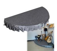 Plataforma Escenario PortáTil para El Hogar Plataforma Escenario para Conciertos Infantiles 15 Cm Altura Con Tapete Escenario Adecuada para Tocar La BateríA/Cantar 120x60cm