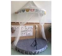 Plataforma escénica Escenario De Iglesia Antideslizante Para Cantar, Escenario De Oratoria Semicircular Con Zócalo De Tela Extraíble, Capacidad De Carga(Light Gray,Dia 100cm/39.4'')