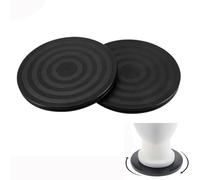 Plataforma Giratoria Universal Redonda 360°,2 Piezas Plataforma Giratoria Redonda,Base Giratoria Manual,20cm Base Giratoria Universal,para Manualidades,Plantas,TV,Computadora Portátil