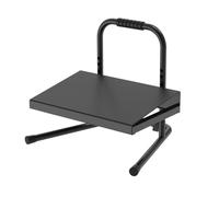 plataforma inclinada del pedal, Reposapiés bajo el escritorio con 6 posiciones de altura for hogar y la oficina