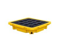 Plataforma modular de contención de derrames, sumidero industrial resistente para respuesta de derrames de emergencia y soluciones eficientes de control de derrames en el lugar de trabajo