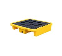 Plataforma modular de contención de derrames, sumidero industrial resistente para respuesta de derrames de emergencia y soluciones eficientes de gestión de derrames en el lugar de trabajo