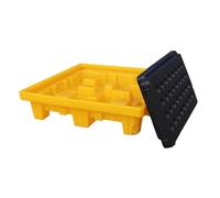 Plataforma modular de recogida de plástico, bandeja de recogida a prueba de fugas, 17 versiones (50 x 36 x 10 cm) (130 x 110 x 30 cm)