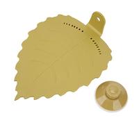 Plataforma para Tomar el Sol en Forma de Hoja, terraza con Ventosa para Animales Reptiles, Mascotas acuáticas, plástico Seguro no tóxico (l)