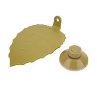 Plataforma para Tomar el Sol en Forma de Hoja, terraza con Ventosa para Animales Reptiles, Mascotas acuáticas, plástico Seguro no tóxico (S)