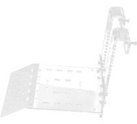 Plataforma para tomar tortugas, plataforma para tomar el sol para tortugas acuáticas, extra grande y ancha para colgar tortugas transparente, rampa colgante de tortuga estante de escalada para acuario