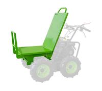 Plataforma plana por mini dumper con ruedas rd300 ZIPPER rd300fp