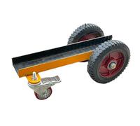 Plataforma Rodante Con Rodillos Transporte 4ruedas, Carro Manipulación Mármol Con Rueda Neumática Sólida 200mm,distancia Entre 2rondas Es 8,5cm,capacidad Peso 1102lb, Anticaída Y Antiinclinación