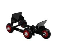 Plataforma Rodante de Hierro con 5 Ruedas y Mango Ergonómico | Ayuda Portátil para Maniobrar, Uso en Cochera y Aparcamiento, para Mecánicos y E-bike Color Aleatorio