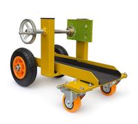 Plataforma Rodante De Transporte De Madera Contrachapada De 4 Ruedas