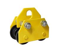 Plataforma Rodante For Vigas De Acero Con Capacidad De 2,200 A 6,600 Lb,Plataforma Rodante Manual De 1 A 3 Toneladas,Ancho De Brida Ajustable De 2,7 Pulgadas A 5,9 Pulgadas(2ton/4400lbs)