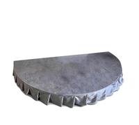 Plataforma Semicircular Para Escenario, Banco Para Discursos Y Presentaciones, Plataforma Portátil Para Conciertos, Altura De Las Patas: 15 Cm, Carga Máxima: 500 Kg, 100x50cm,C
