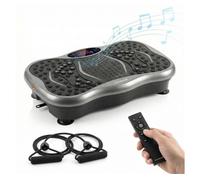 Plataforma vibratoria con altavoz y bandas elásticas innovagoods