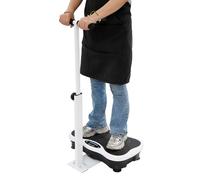 Plataforma vibratoria de entrenamiento con pasamanos para entrenamiento de cuerpo entero, 10 modos, 120 niveles, 150 kg