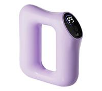 Plataforma vibratoria máquina con 8 velocidades para entrenamiento en casa, cuerpo completo, fitness, quema de grasa, cinturón de masaje, tonificación muscular, adelgazamiento, ejercicio adulto (C, A)