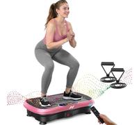 Plataforma vibratoria para el hogar | Placa vibratoria ganadora de la prueba 200 W potente 120 niveles placa vibratoria de cuerpo completo para regeneración de