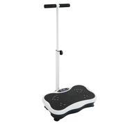 Plataforma vibratoria para entrenamiento de cuerpo completo, plataforma vibratoria con pasamanos, para el hogar, gimnasio, oficina, 53 x 32 x 12 cm