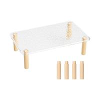 Plataformas de soporte para jaula de hámster, soporte de descanso ajustable extraíble para hámster, suministros para animales pequeños para estantes, mesa, escalera, botella de agua de juguete