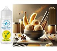 Plátano canela helado crema Ice aroma concentrado - Vegano - Sasami - 100ml
