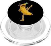 Plátano de Lucha Divertido - Kung Fu Ninja PopSockets PopGrip para MagSafe