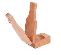 Plátano de madera hecho en casa, plátanos fritos, chips y tazas, tostones, para uso doméstico, tostones
