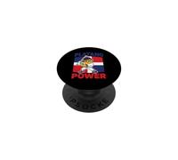 Platano Power República Dominicana Baseball Plantain Pride DR PopSockets PopGrip Adhesivo