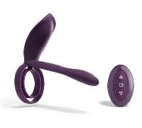 Platanomelón Aura Anillo Vibrador Pene + Estimulador Clítoris