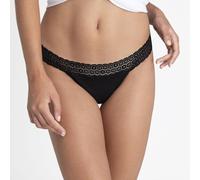 Platanomelón Kiwitas Tanga Encaje - Braguitas menstruales (Negro/L)